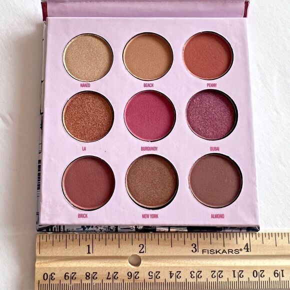 OKALAN FANCY EYESHADOW PRESSED POWDER THE BURGUNDY PALETTE - Picture 4 of 7